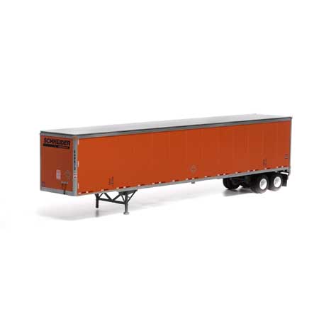 Athearn 72731 HO Schneider 53' Wabash Duraplate Trailer RTR #3