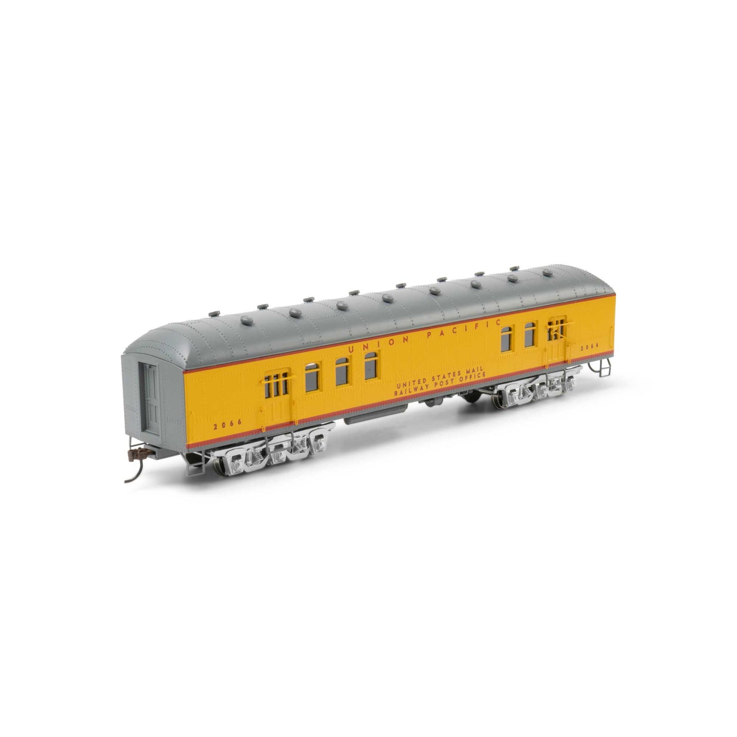 Athearn 73026 HO Union Pacific Arch Roof RPO Ready-To-Run #2066