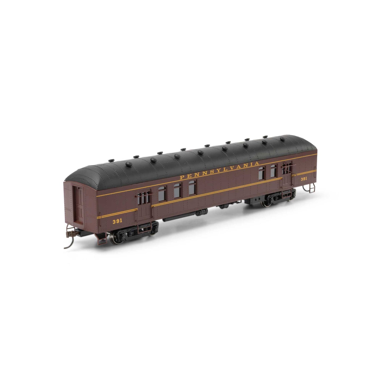 Athearn 73029 HO Pennsylvania Railroad Arch Roof Harriman RPO Ready-To-Run #391