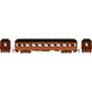 Athearn 73033 HO Illinois Central Arch Roof Coach Ready-To-Run #2121