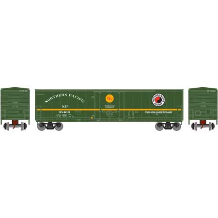 Athearn 76140 HO Northern Pacific 50' Youngstown Plug Door Boxcar #98466
