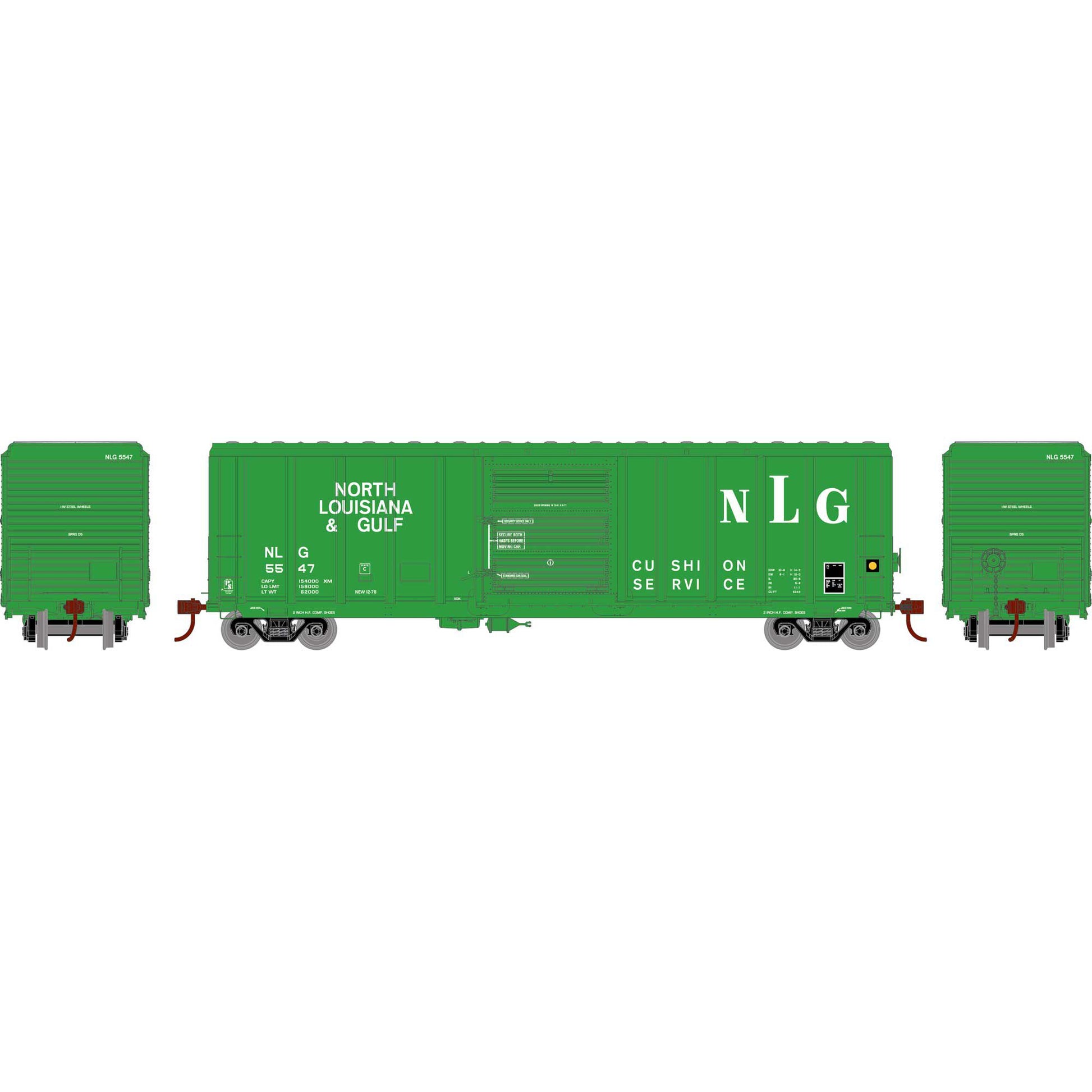 Athearn 76219 HO North Louisiana and Gulf 50
