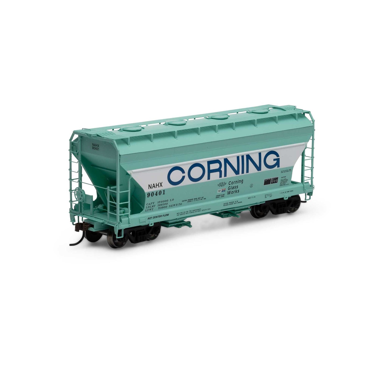 Athearn 81065 HO Scale NAHX ACF 2970 Covered Hopper #90401 LN/Box