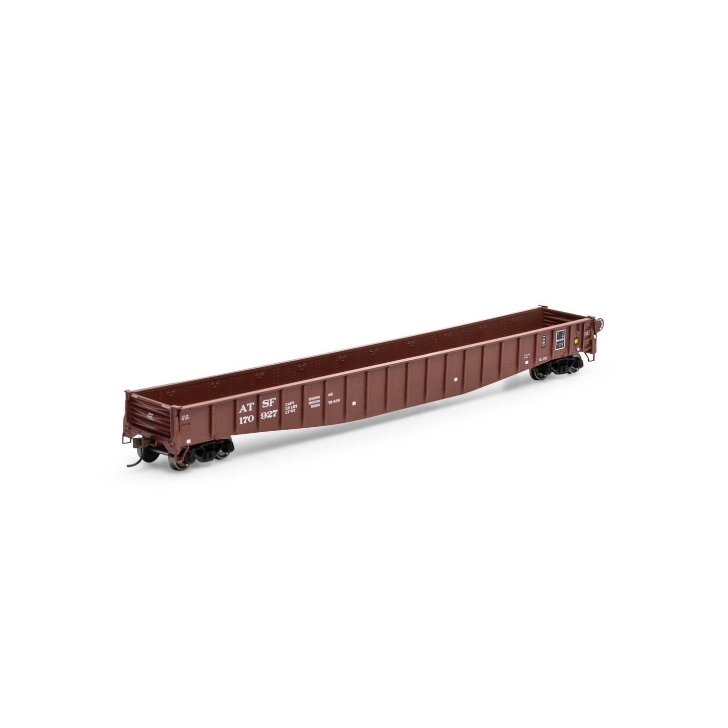 Athearn 82963 HO ATSF 65'6" Mill Gondola Ready-To-Run #170927