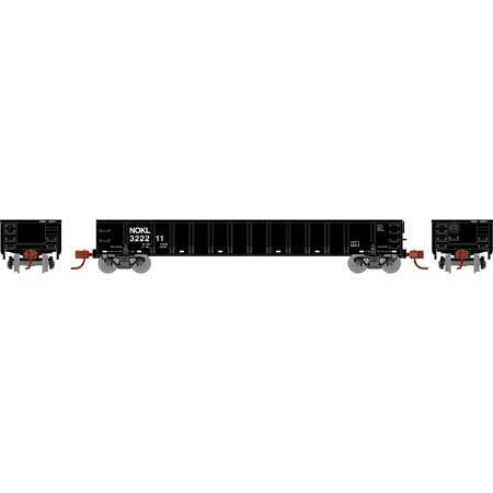 Athearn 8385 HO Northwestern Oklahoma Railroad RTR 52' Mill Gondola #322211 LN/Box