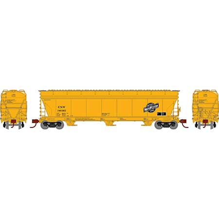 Athearn 8492 N Chicago and North Western ACF 4600 3-Bay CF Hopper #180312