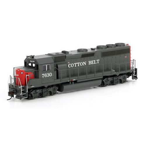 Athearn 89755 HO SSW/Cotton Belt Ready to Run GP40-2 Diesel Locomotive #7630