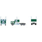 Athearn 92661 HO Kenworth Conv Tractor Green & White