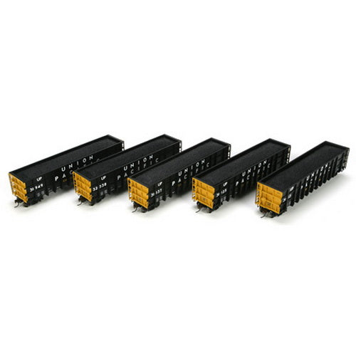 Athearn 97554 HO Scale Union Pacific RTR Thrall Gondola with Load #3 (Set of 5)