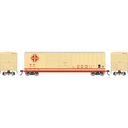 Athearn 98515 HO SERA 50' FMC Offset Double Door Boxcar RTR #5040