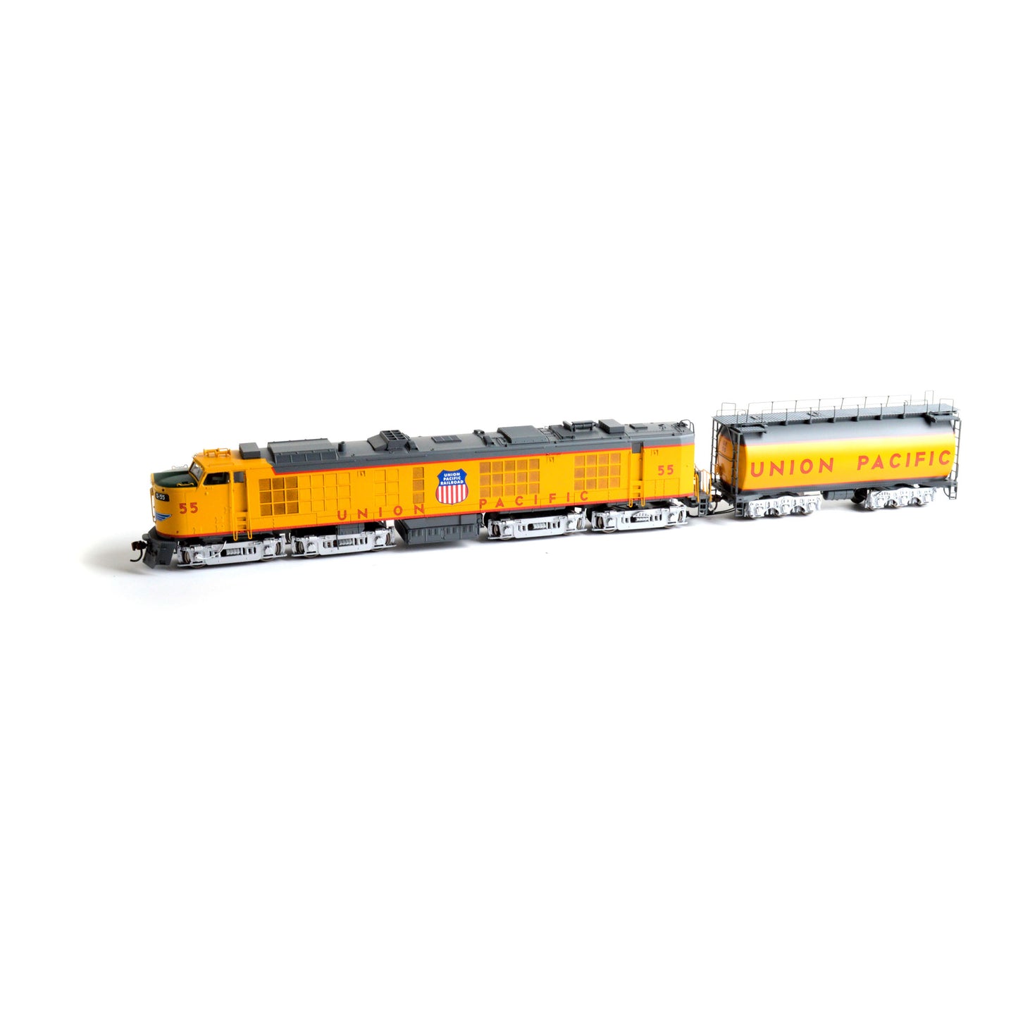 Athearn G41052 HO Scale Union Pacific Turbine Diesel & Tender w/DCC & Sound #55