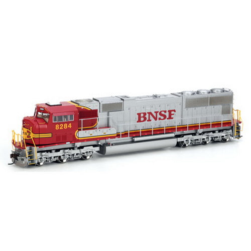 Athearn G62213 HO Scale BNSF/Warbonnet SD75I Diesel Locomotive #8284