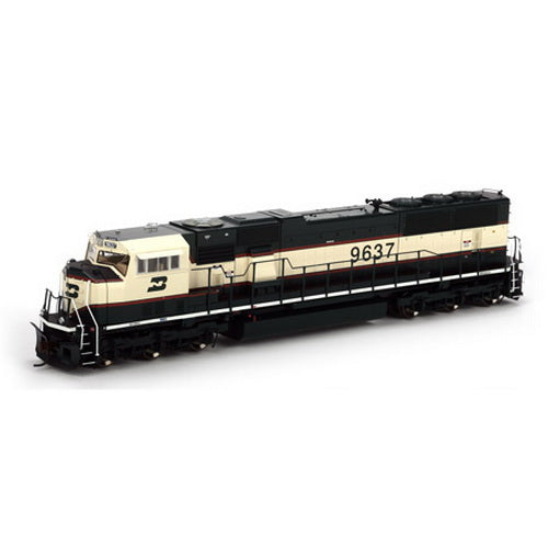 Athearn G64766 HO Burlington Northern/Executive SD70MAC Diesel Locomotive #9637