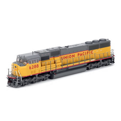 Athearn G67395 HO Union Pacific SD60M Diesel Locomotive with DCC & Sound #6288