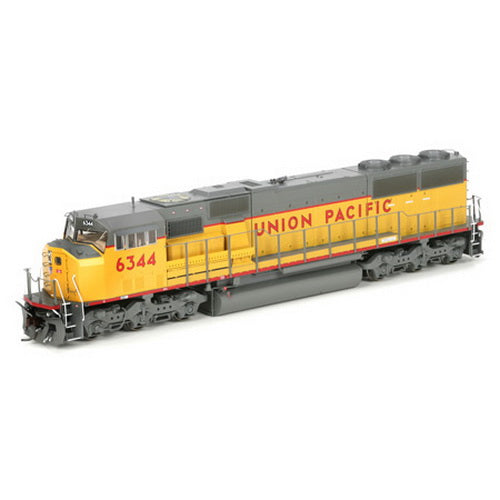Athearn G67396 HO Union Pacific SD60M Diesel Locomotive with DCC & Sound #6344