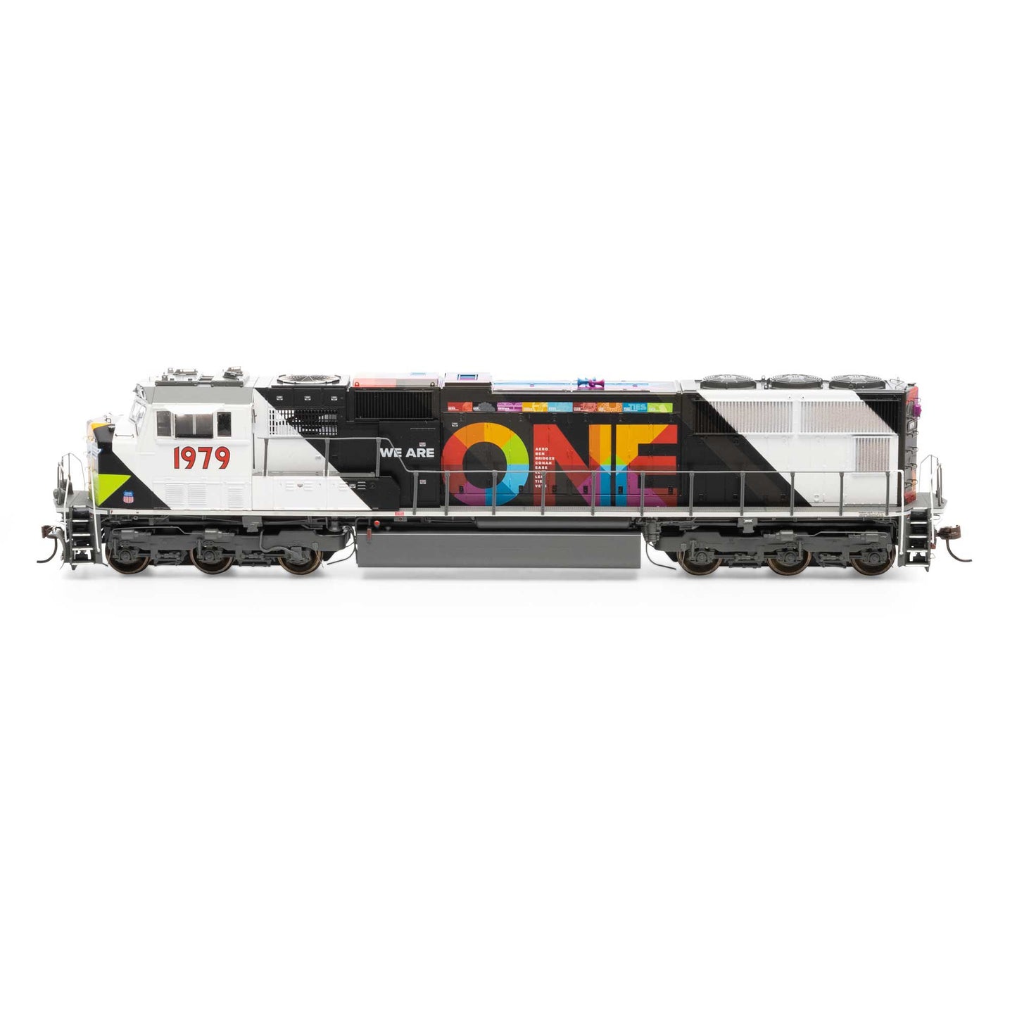 Athearn G75818 HO UP/We Are One SD70M Diesel Locomotive w/ DCC & Sound #1979