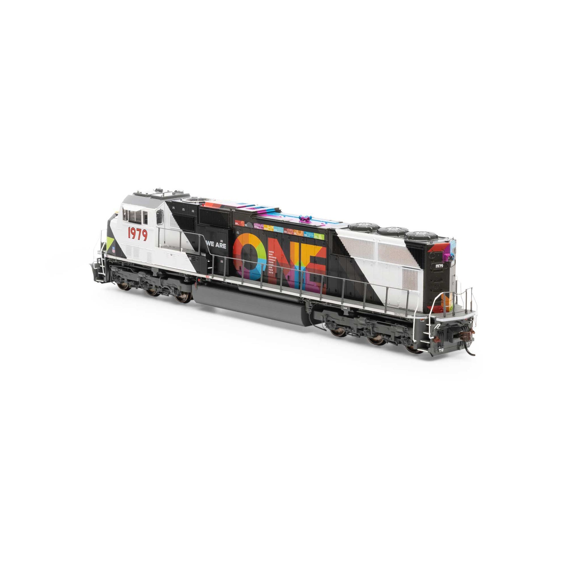 Athearn G75818 HO UP/We Are One SD70M Diesel Locomotive w/ DCC & Sound #1979