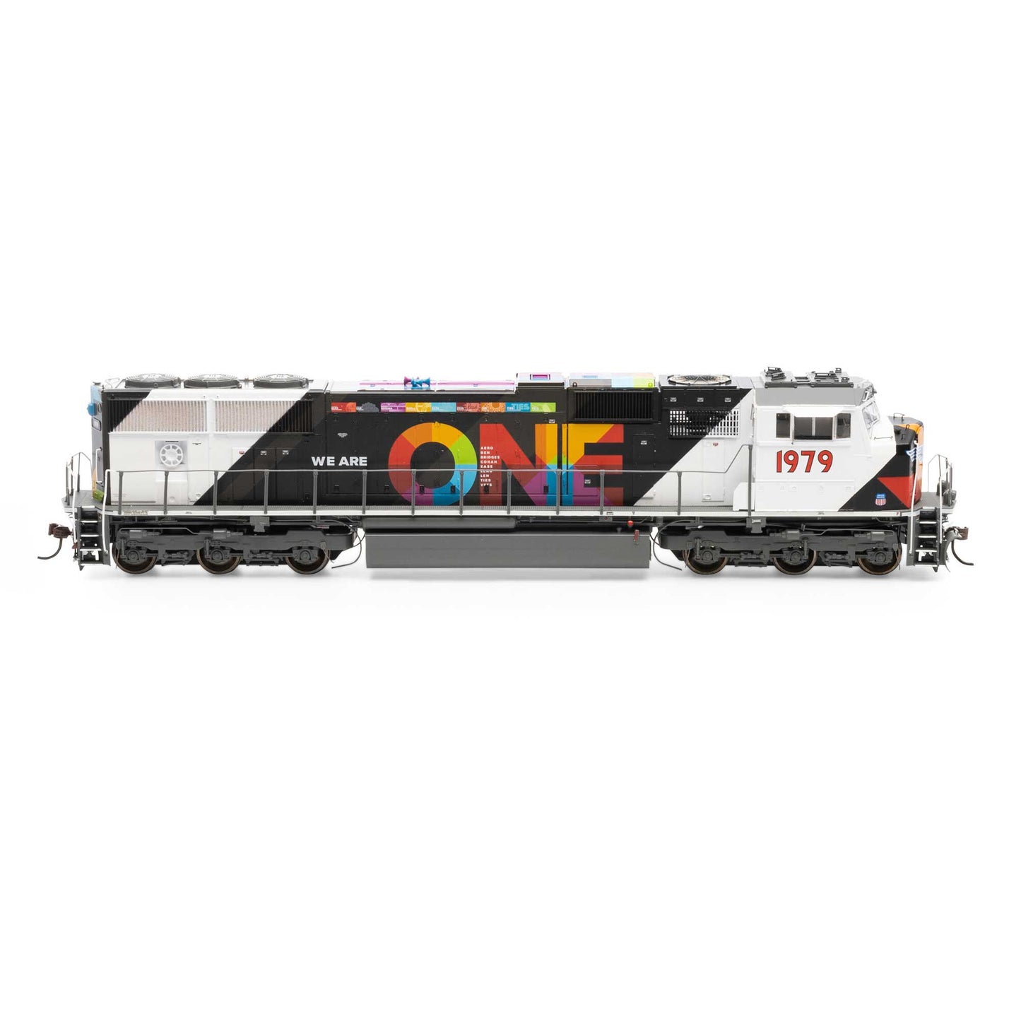 Athearn G75818 HO UP/We Are One SD70M Diesel Locomotive w/ DCC & Sound #1979