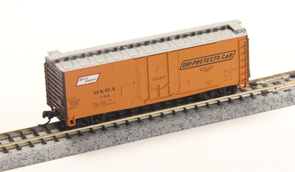 Atlas 50001809 N North American Car Company 40' Plug Door Boxcar #104