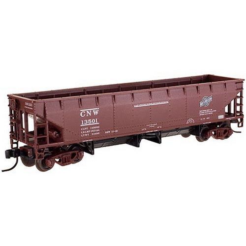 Atlas 34778-1 N Scale Chicago & North Western 70-Ton Hart Ballast Car #13501 LN/Box