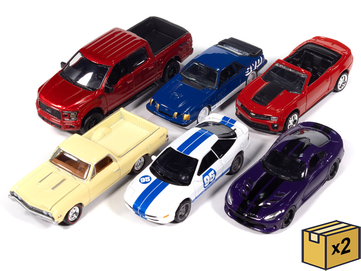 Auto World AW2PK008-A-CASE 1:64 Deluxe 2-Pack 2026 Release 1A (Set of 12)