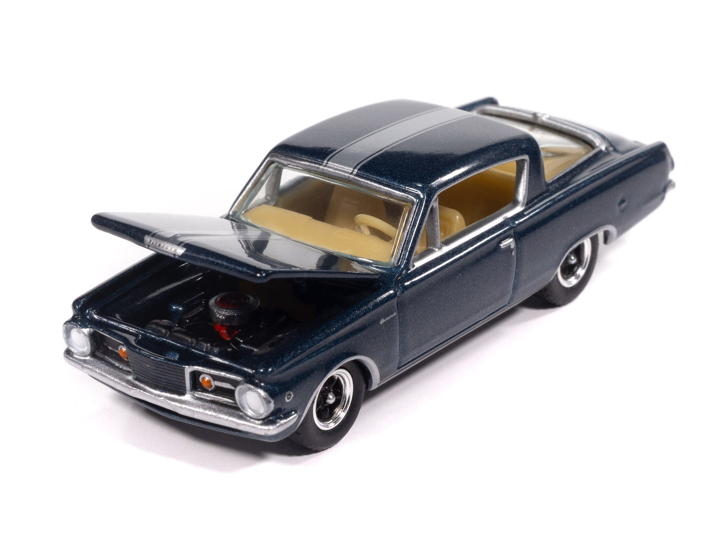 Auto World AWSP207-B-CASE 1:64 1965 Plymouth Barracuda Formula S (Pack of 6)