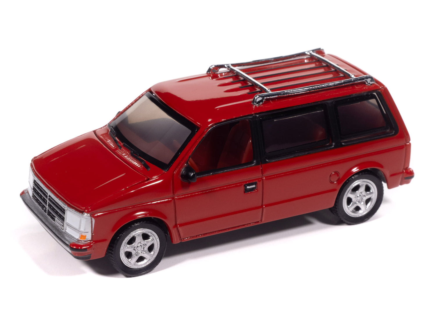 Auto World AWSP206-A-CASE 1:64 1989 Dodge Caravan Turbo Diecast (Pack of 6)