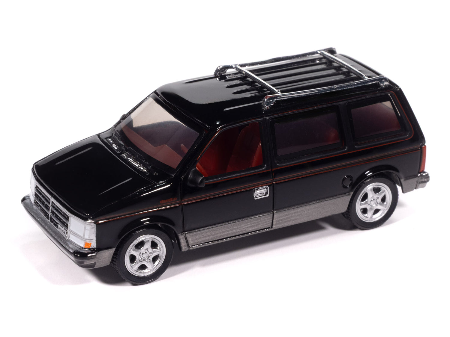 Auto World AWSP206-B-CASE 1:64 1989 Dodge Caravan Turbo Diecast (Pack of 6)