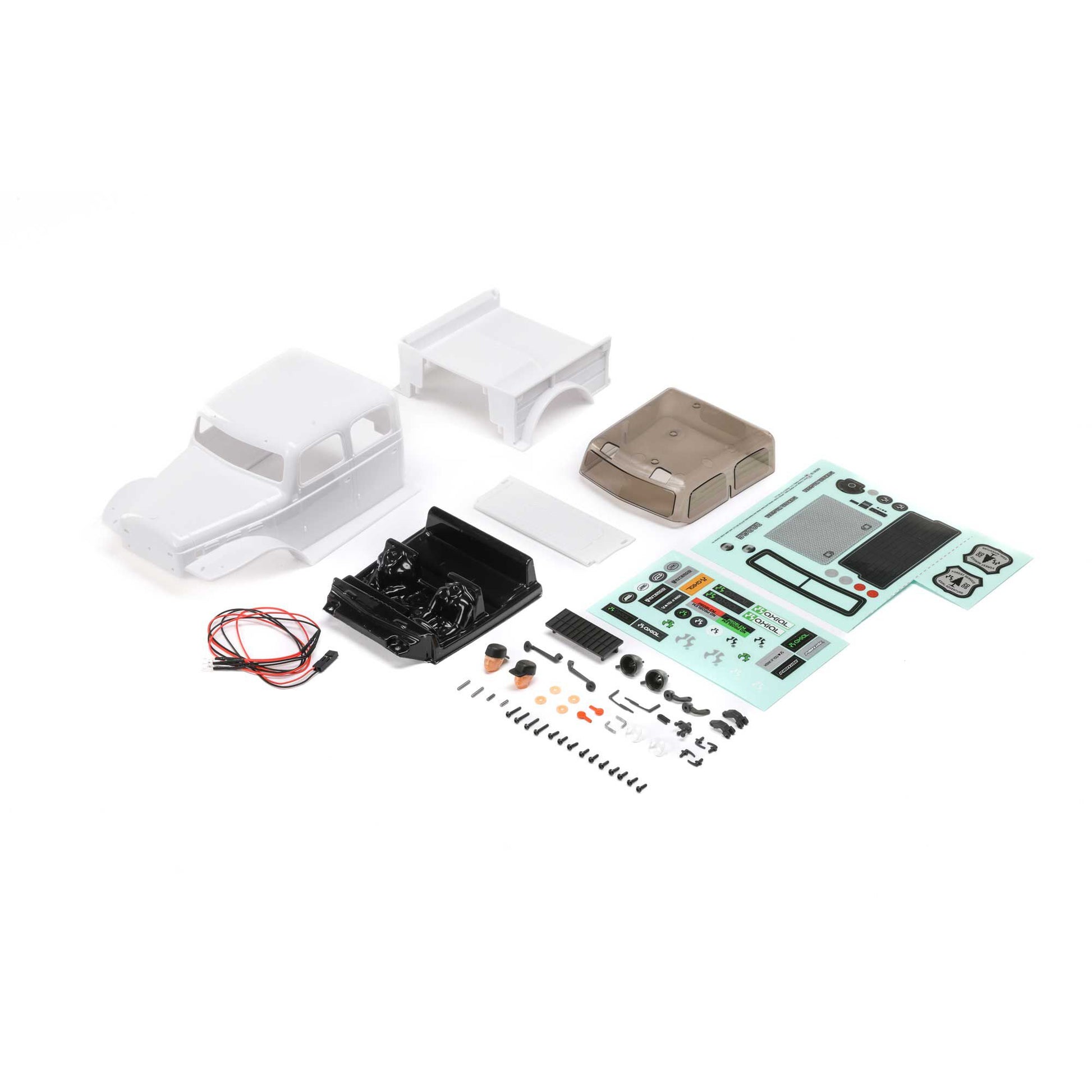 Axial AXI200013 SCX24 Dodge Power Wagon White Body