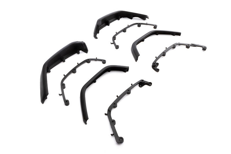 Axial AXI250001 SCX6 Jeep JLU Front and Rear Fenders and Mounts