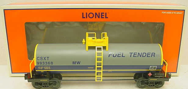 Lionel 6-17930 O Gauge CSX Unibody Single Dome Tank Car #993368 LN/Box