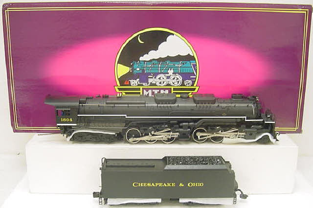 MTH 20-3017-1 O C&O 2-6-6-6 H-8 Allegheny Steam Locomotive & Tender w/PS1 #1604 NIB
