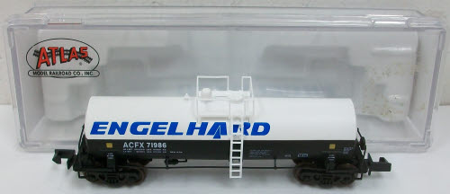 Atlas 34803 N Scale Kaolin Tank Car