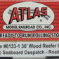 Atlas 6133-1 HO ASD 36' Wood Reefer #1925 NIB