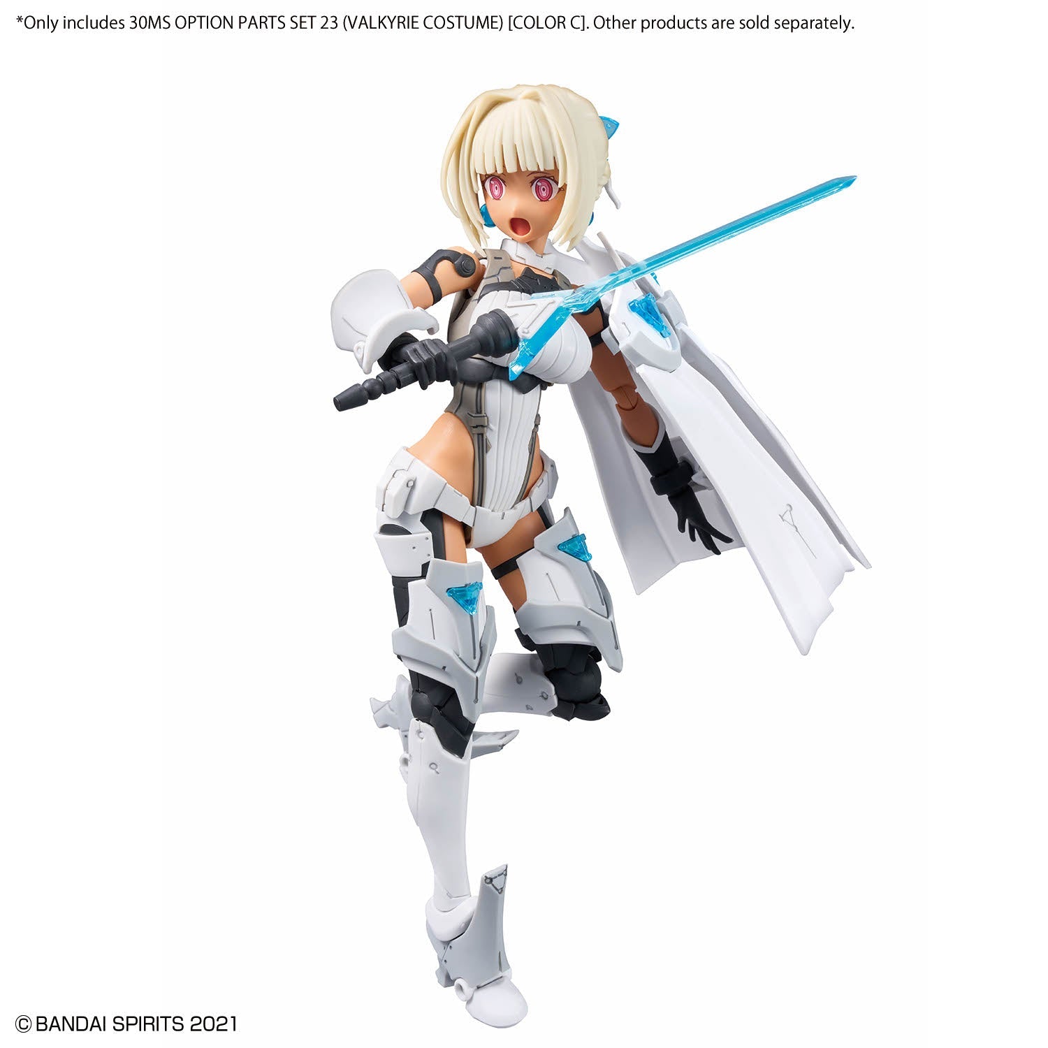 Bandai 2762129 30MS Option Parts Set 23 (Valkyrie Costume) [Color C] Model Kit