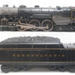 Williams HUD104 O Gauge PRR Die-Cast Hudson Steam Loco & Tender w/Whistle #5390 LN/Box