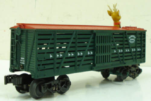 Lionel 6-36849 O Gauge Tell-Tale Operating Reindeer Car NIB