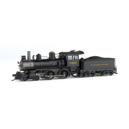 Bachmann 80106 HO Baltimore & Ohio Baldwin 4-4-0 Steam Locomotive & Tender w/DCC
