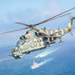 Italeri 1432 1:72 Mil Mi-24/Mi-35 Hind Combat Helicopter Plastic Model Kit