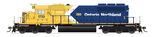 Broadway Limited 6788 HO Ontario Northland EMD SD40-2 Diesel Locomotive #1733