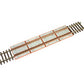 BLMA Models 4105 HO Scale Concrete Grade Crossing Two-Lane Road Kit