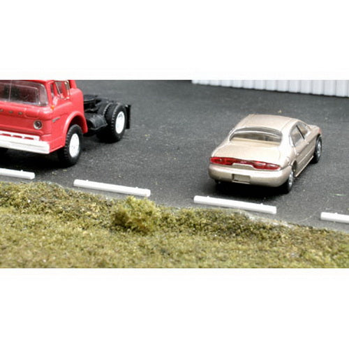 BLMA Models 4108 HO Scale Concrete Car Parking Stops (Pack of 20)