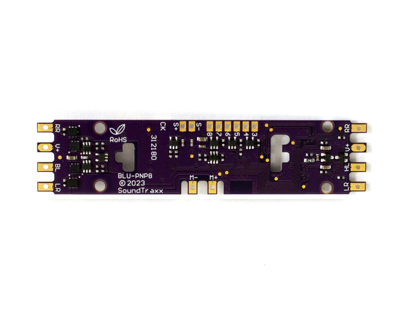 SoundTraxx 885613 HO Diesel EMD BLU-PNP8 8-Function Plug & Play Sound Decoder