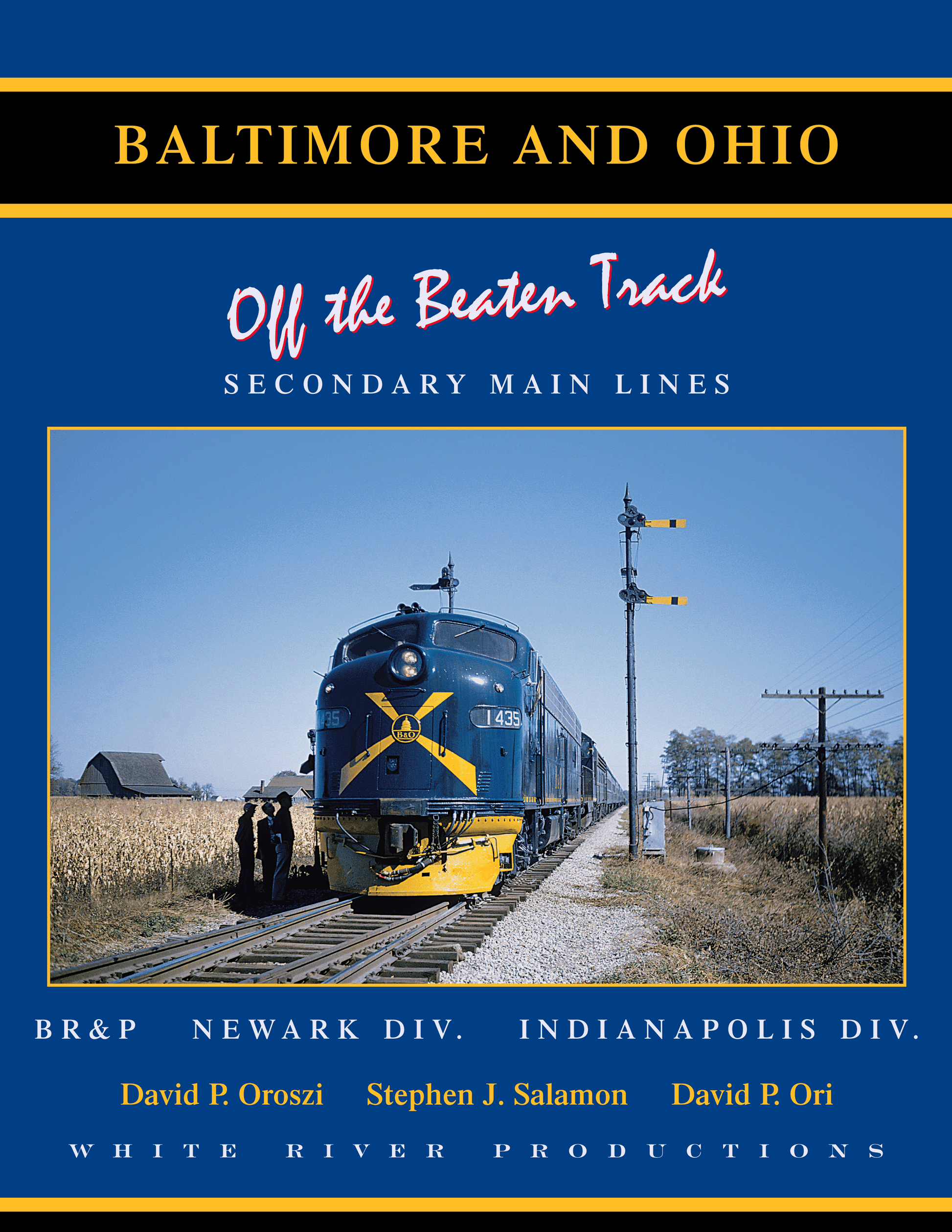White River Productions BOR4 Baltimore & Ohio Vol. 4 Hardcover Boook