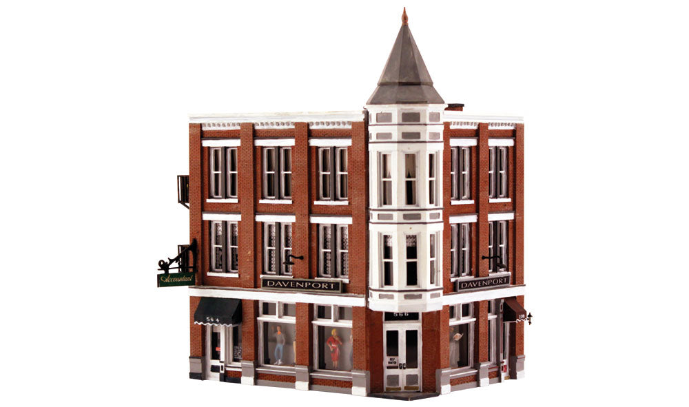 Woodland Scenics BR5039 HO Built-&-Ready Davenport Department Store Building