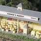 Bachmann 45314 O Plasticville Built-Up Roadside Fruit & Vegetable Stand Building