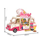 Robotime TGS06 Rolife Beverly's Ice Cream Truck 3D Wooden Puzzle