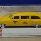 Busch 43463 HO Scale Yellow Cab ‘52 Cadillac Taxi