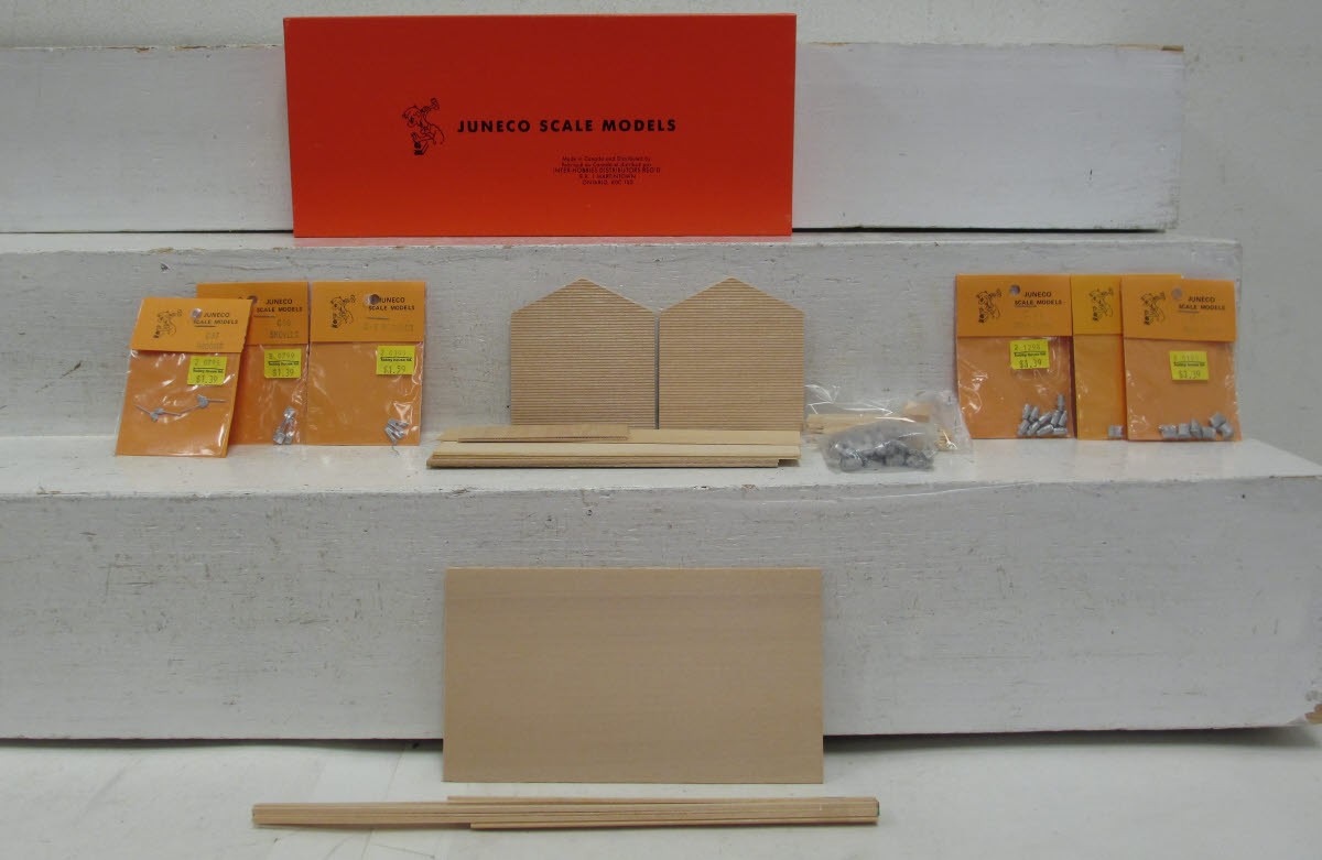 Juneco K-25 HO Scale CPR 423 Ton Ice House Building Kit