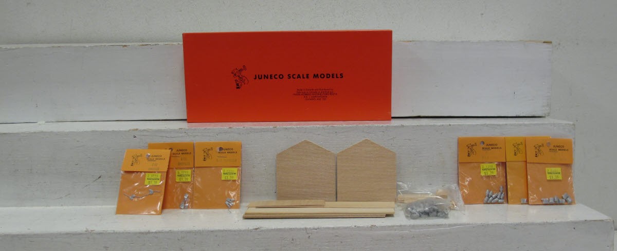 Juneco K-25 HO Scale CPR 423 Ton Ice House Building Kit